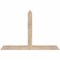 Ekena Millwork Portland Smooth Timber Gable Bracket, Douglas Fir, 48"W x 32"H x 1 1/2"D x 3 1/2"F, 16/12 Pitch GBW048X32X0204POR00SDF - alternate 1